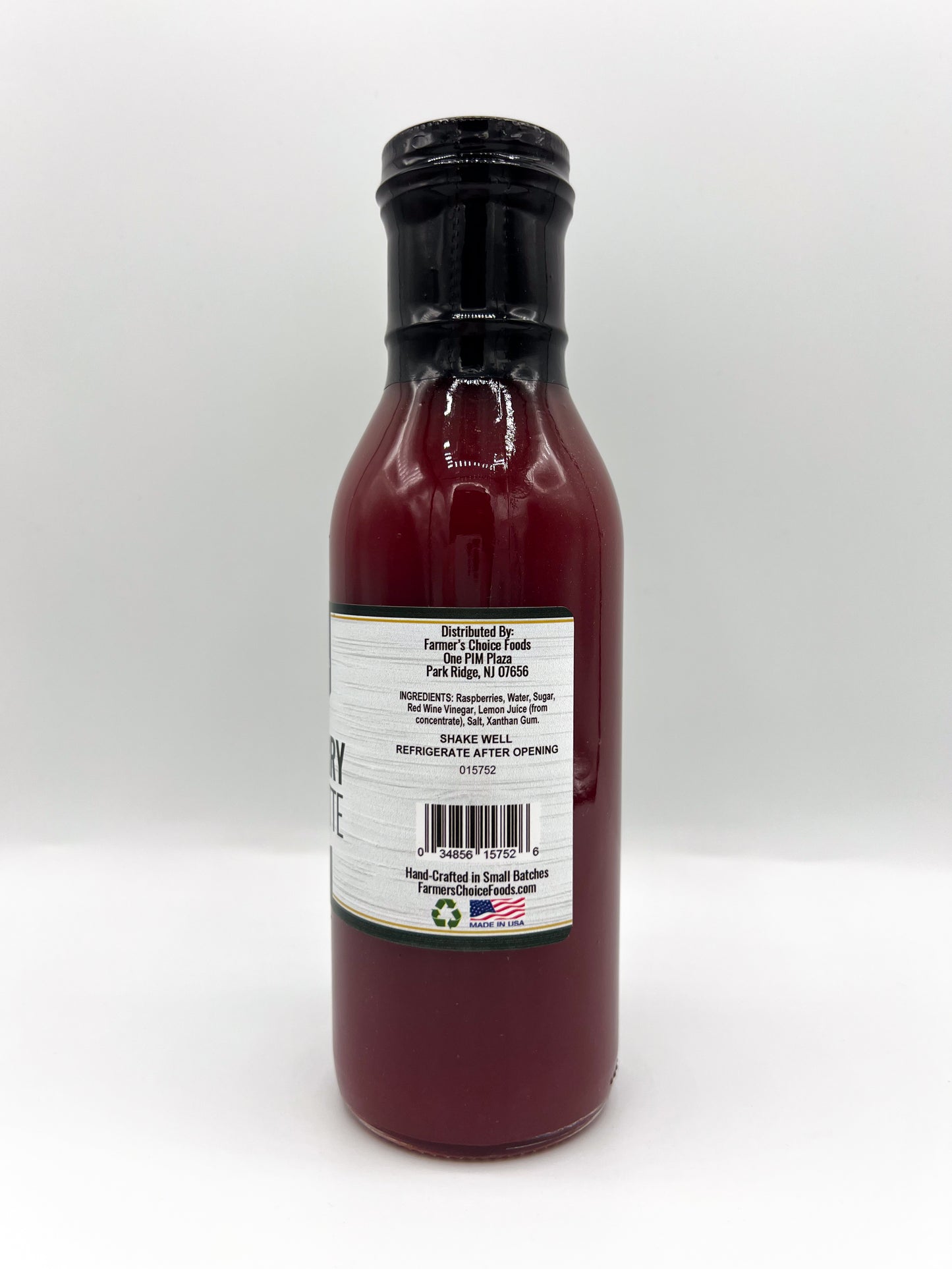 FARMER'S CHOICE 12 OZ RASPBERRY VINAIGRETTE