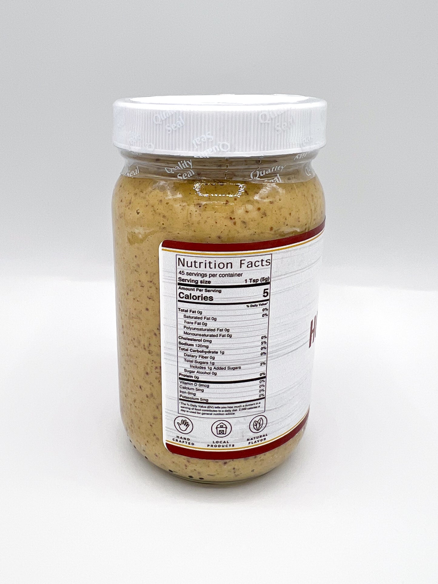 FARMER'S CHOICE 8 OZ HORSERADISH MUSTARD