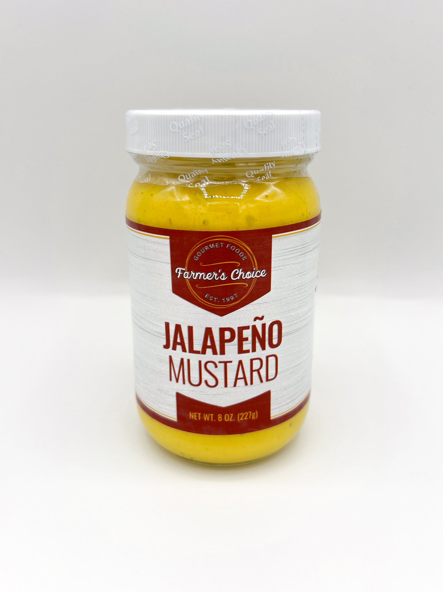 FARMER'S CHOICE 8 OZ JALAPEÑO MUSTARD