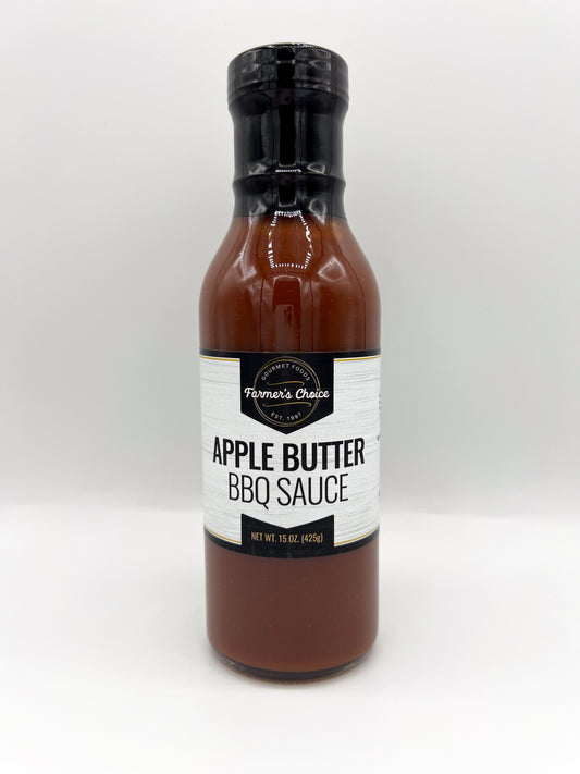 FARMER'S CHOICE 15 OZ APPLE BUTTER BBQ SAUCE