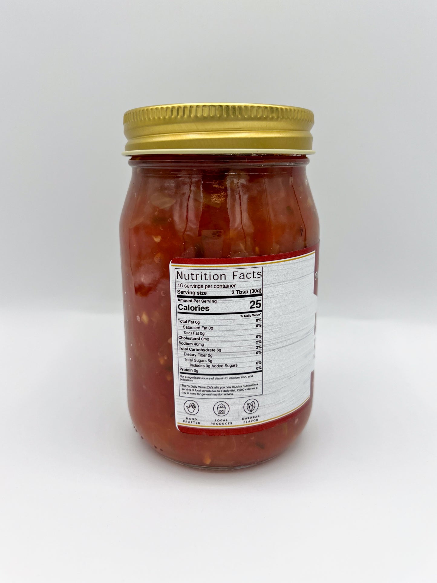 FARMER'S CHOICE 17 OZ MEDIUM APPLE SALSA