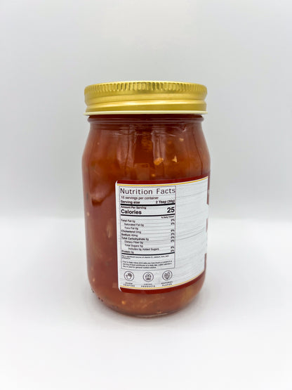 FARMER'S CHOICE 17 OZ MEDIUM MANGO SALSA