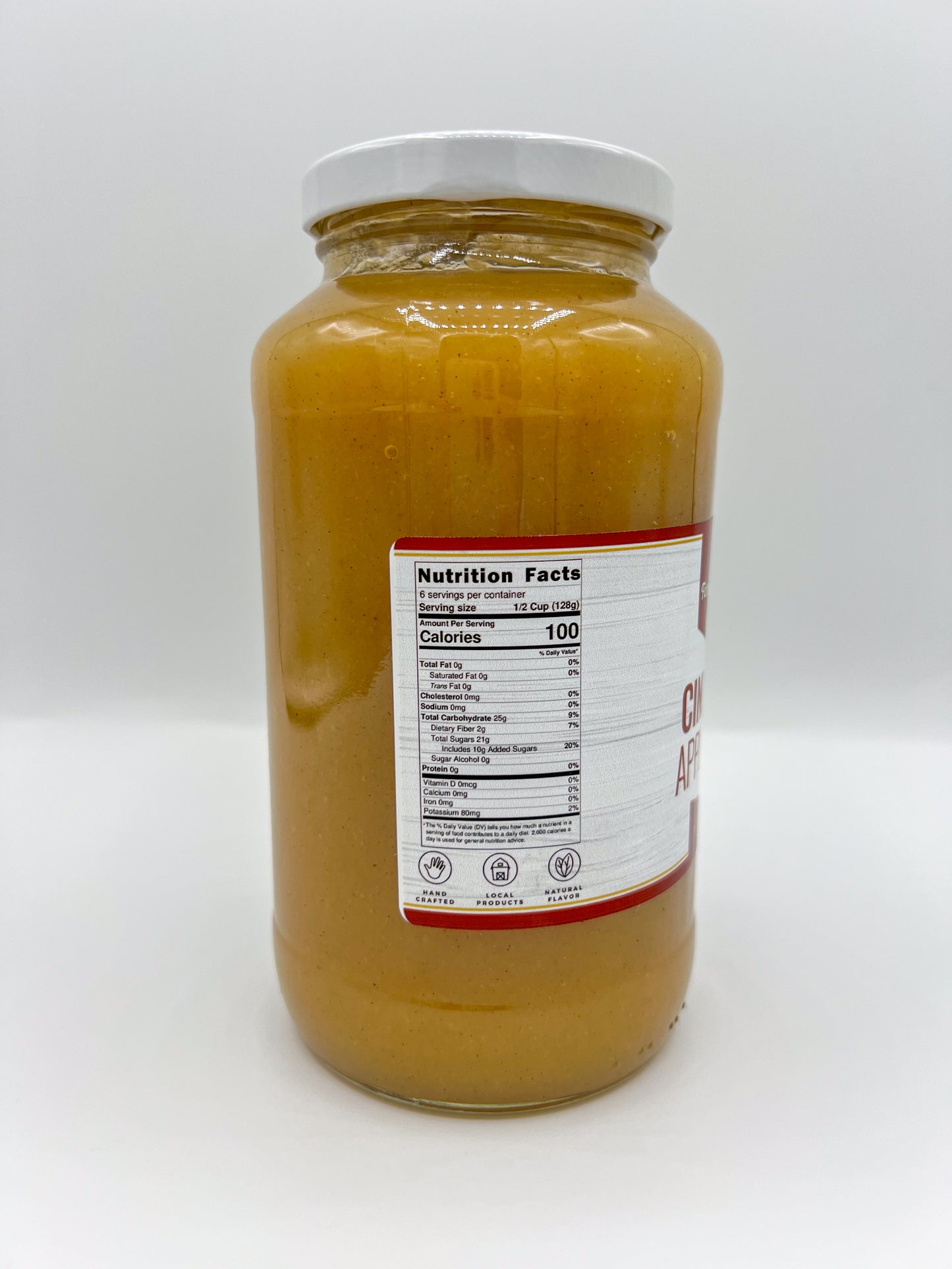 FARMER'S CHOICE 25 OZ CINNAMON APPLE SAUCE