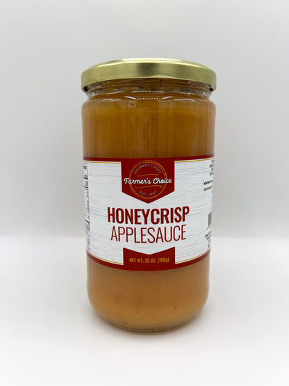 FARMER'S CHOICE 25 OZ HONEYCRISP APPLE SAUCE