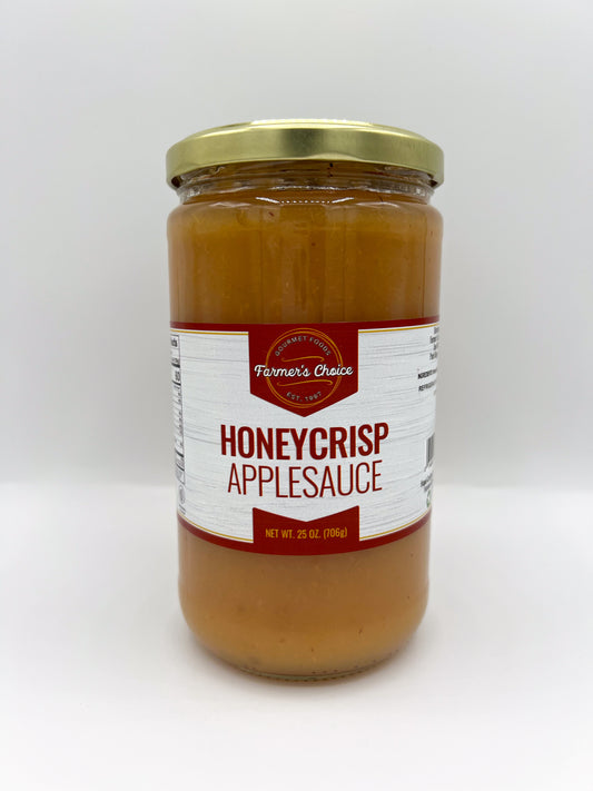 FARMER'S CHOICE 25 OZ HONEYCRISP APPLE SAUCE