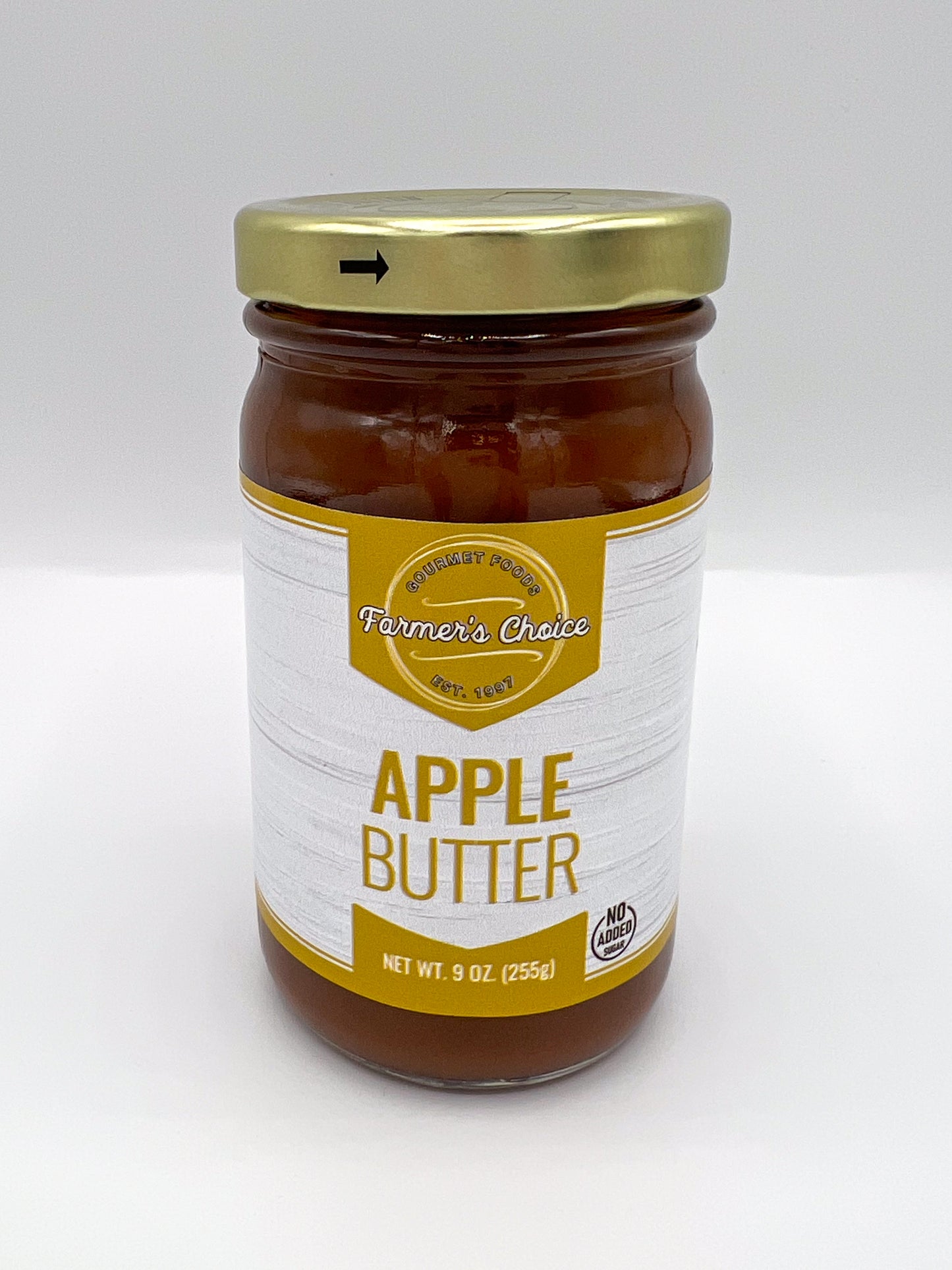 FARMER'S CHOICE 9 OZ NO SUGAR ADDED APPLE BUTTER