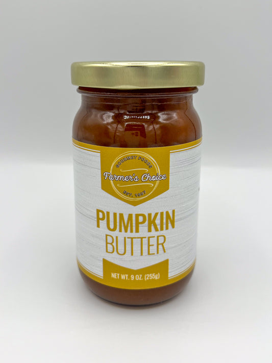 FARMER'S CHOICE 9 OZ PUMPKIN BUTTER